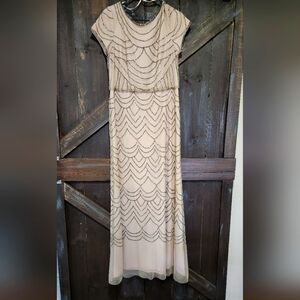 Adrianna Papell Beaded Gown